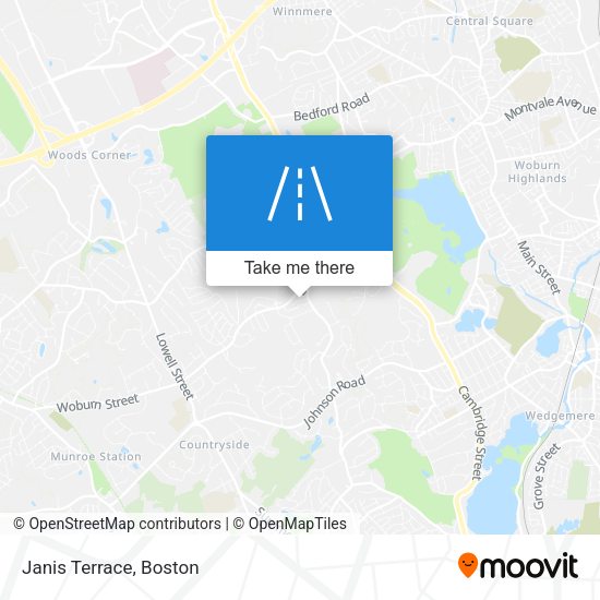 Mapa de Janis Terrace