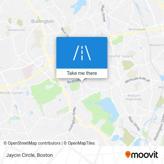 Mapa de Jaycin Circle