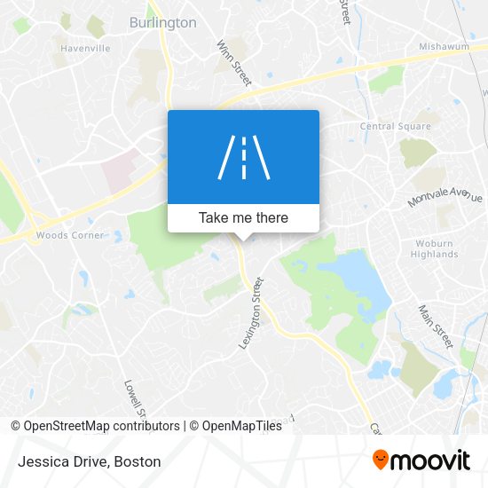 Mapa de Jessica Drive