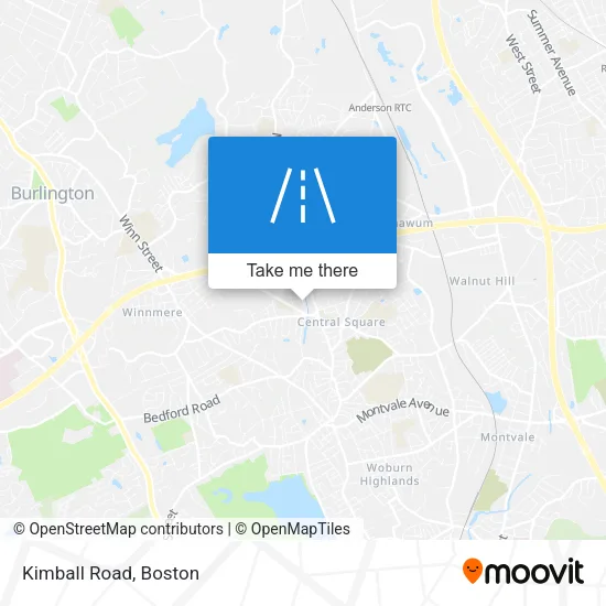 Kimball Road map