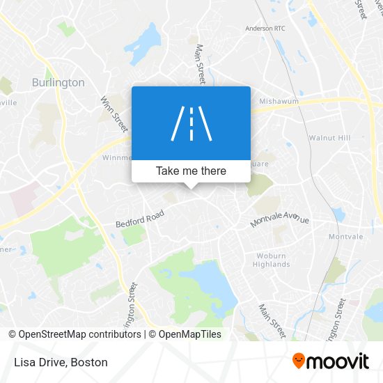 Mapa de Lisa Drive