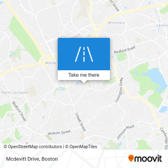 Mapa de Mcdevitt Drive