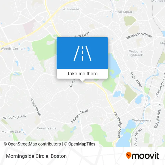 Morningside Circle map