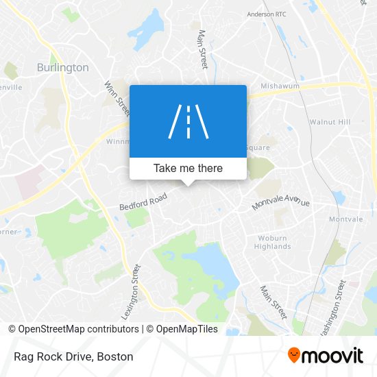 Mapa de Rag Rock Drive