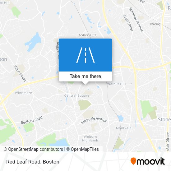 Mapa de Red Leaf Road