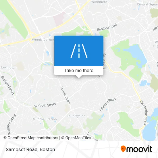 Samoset Road map