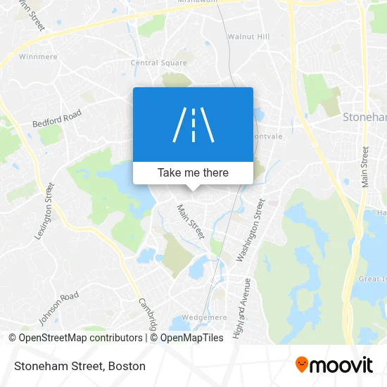 Stoneham Street map