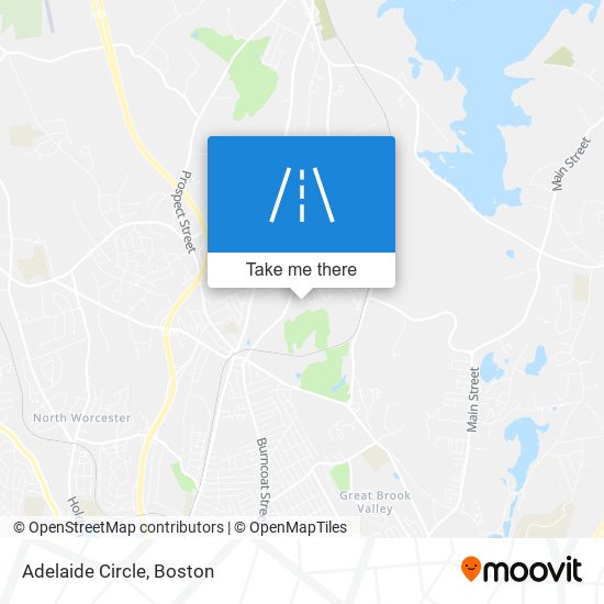 Adelaide Circle map