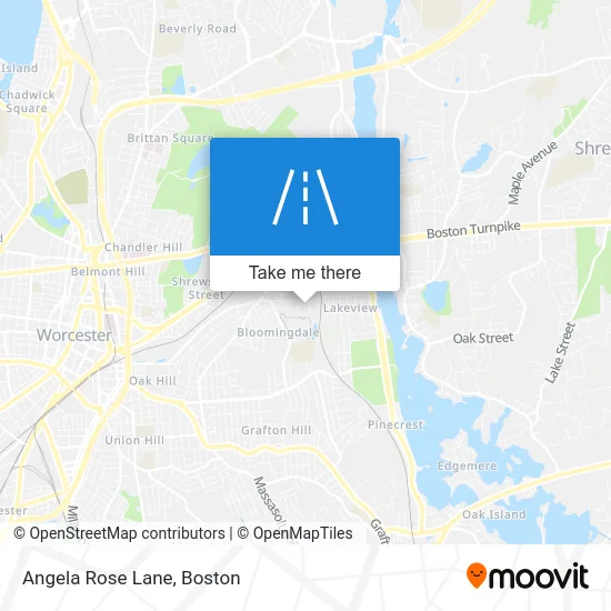 Angela Rose Lane map