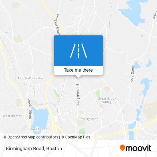 Birmingham Road map