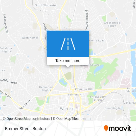 Mapa de Bremer Street