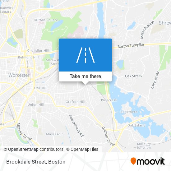 Mapa de Brookdale Street