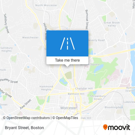 Mapa de Bryant Street