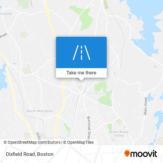 Dixfield Road map