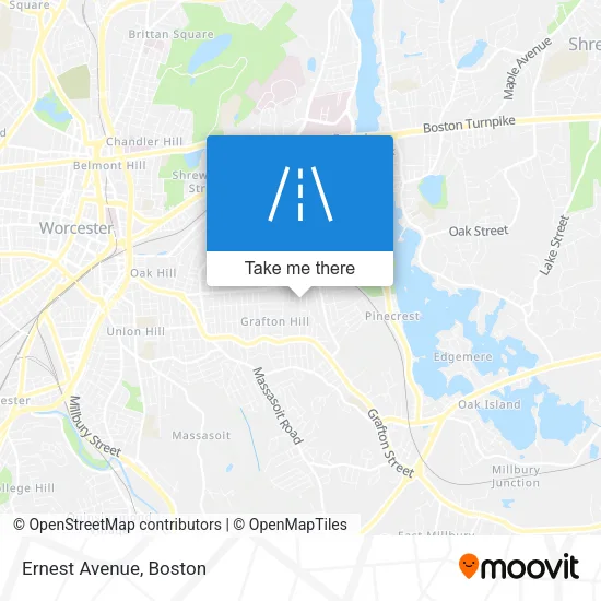 Ernest Avenue map