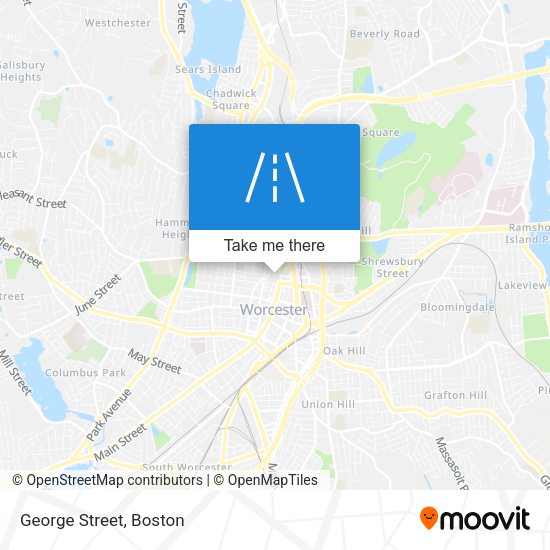 Mapa de George Street
