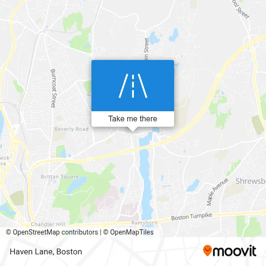 Haven Lane map