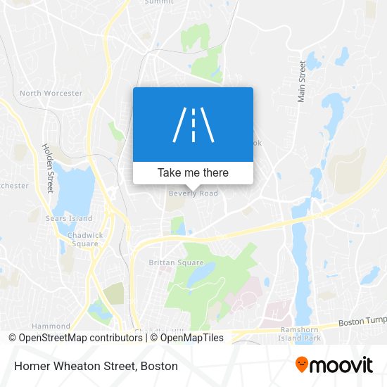 Mapa de Homer Wheaton Street