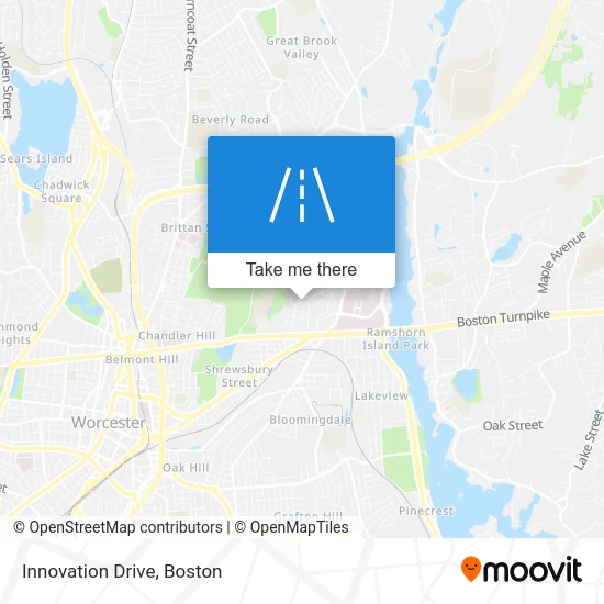 Innovation Drive map