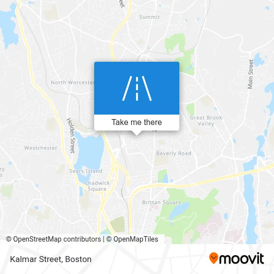 Kalmar Street map