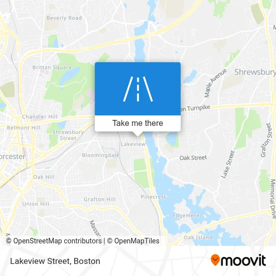 Lakeview Street map