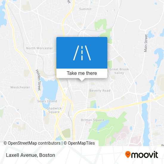 Mapa de Laxell Avenue