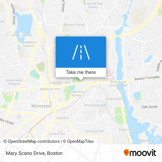 Mary Scano Drive map