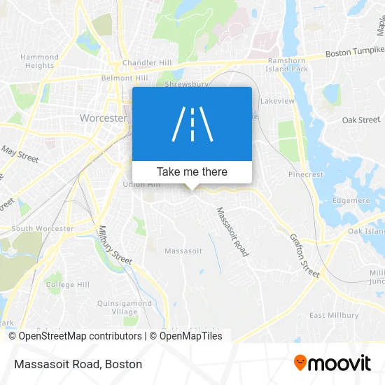 Massasoit Road map