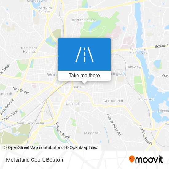 Mcfarland Court map