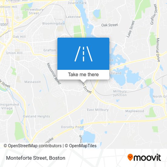 Mapa de Monteforte Street