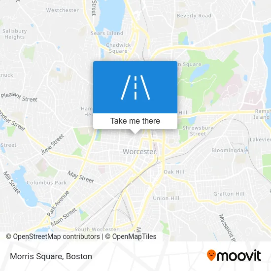 Morris Square map