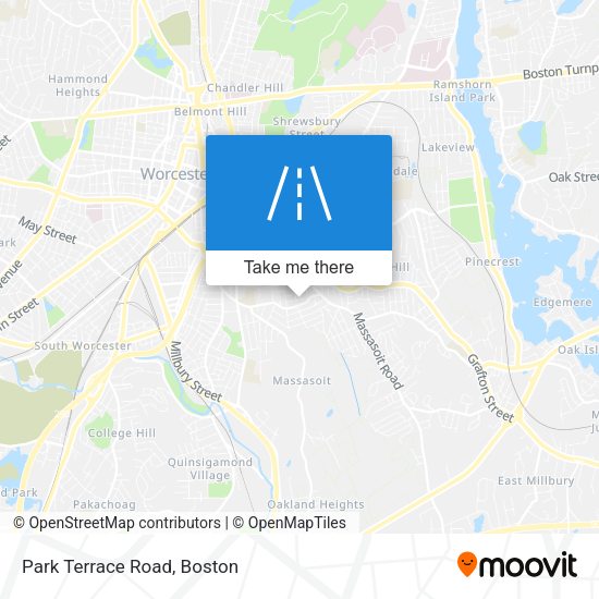 Mapa de Park Terrace Road