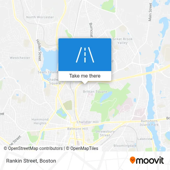 Rankin Street map