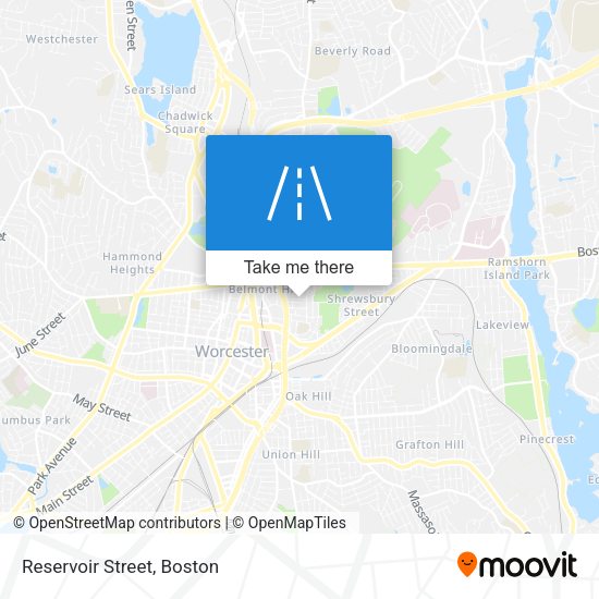Mapa de Reservoir Street
