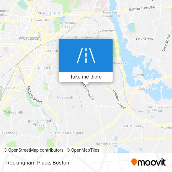 Rockingham Place map