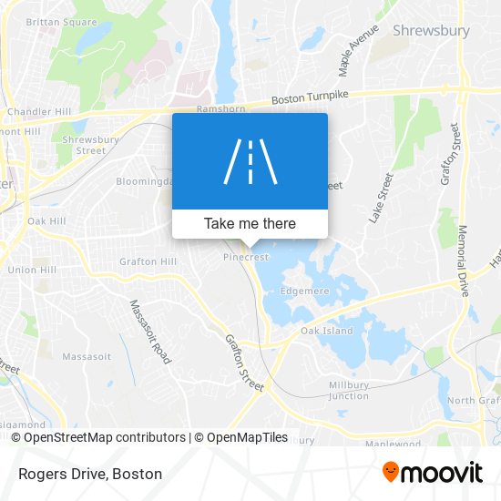 Mapa de Rogers Drive
