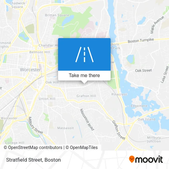 Stratfield Street map