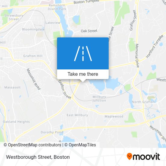 Mapa de Westborough Street