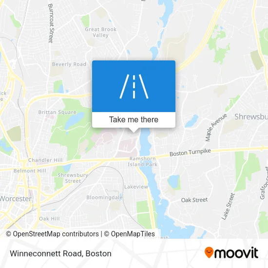 Winneconnett Road map