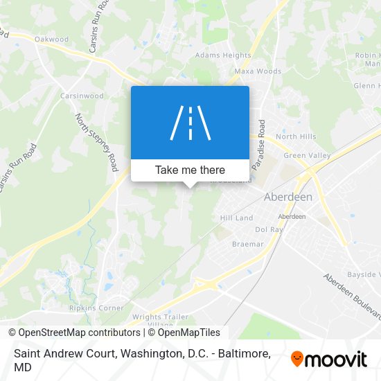 Mapa de Saint Andrew Court