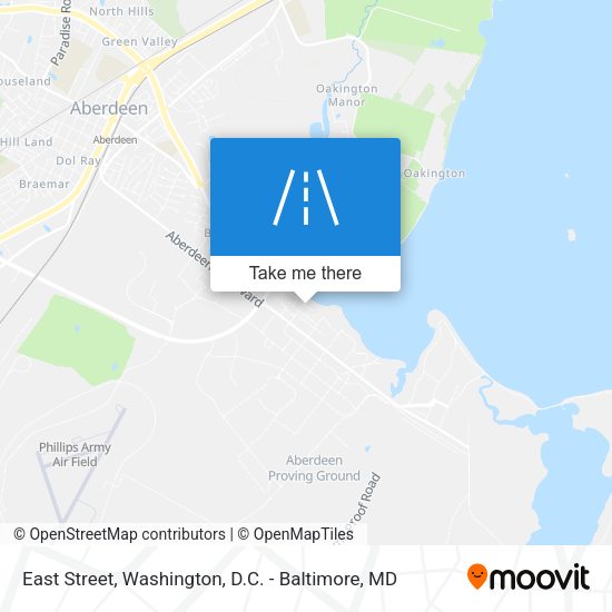 East Street map