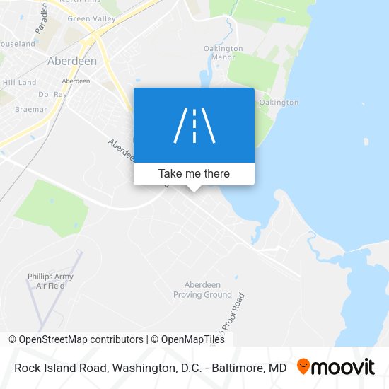 Mapa de Rock Island Road