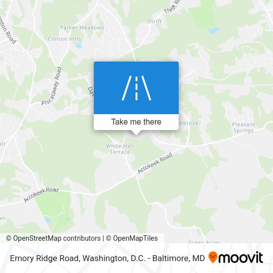 Mapa de Emory Ridge Road
