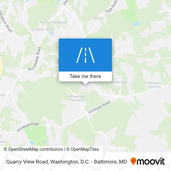 Quarry View Road map