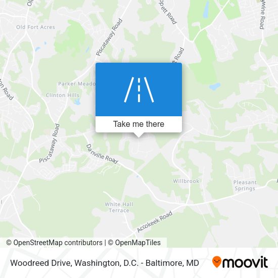 Mapa de Woodreed Drive