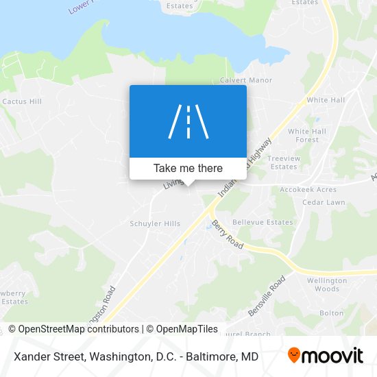 Xander Street map