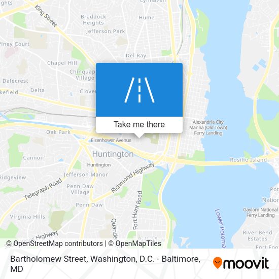 Mapa de Bartholomew Street