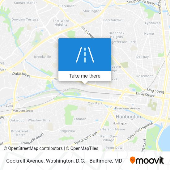 Cockrell Avenue map
