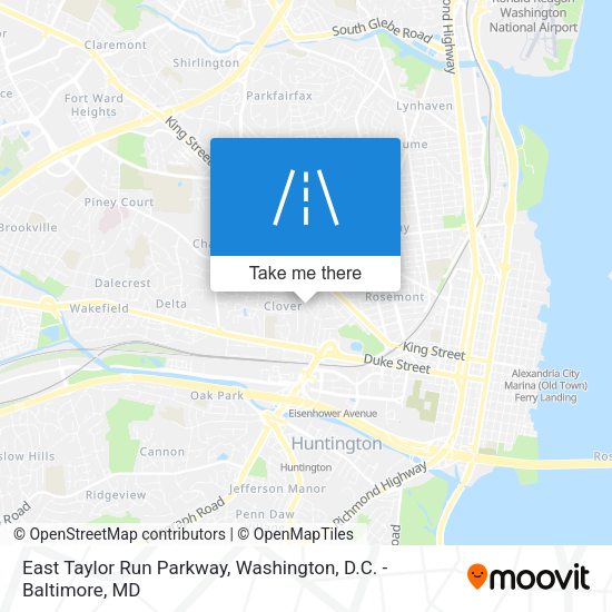 East Taylor Run Parkway map
