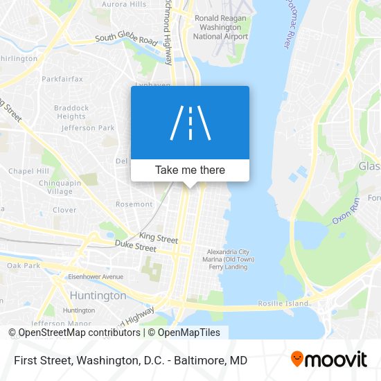 First Street map